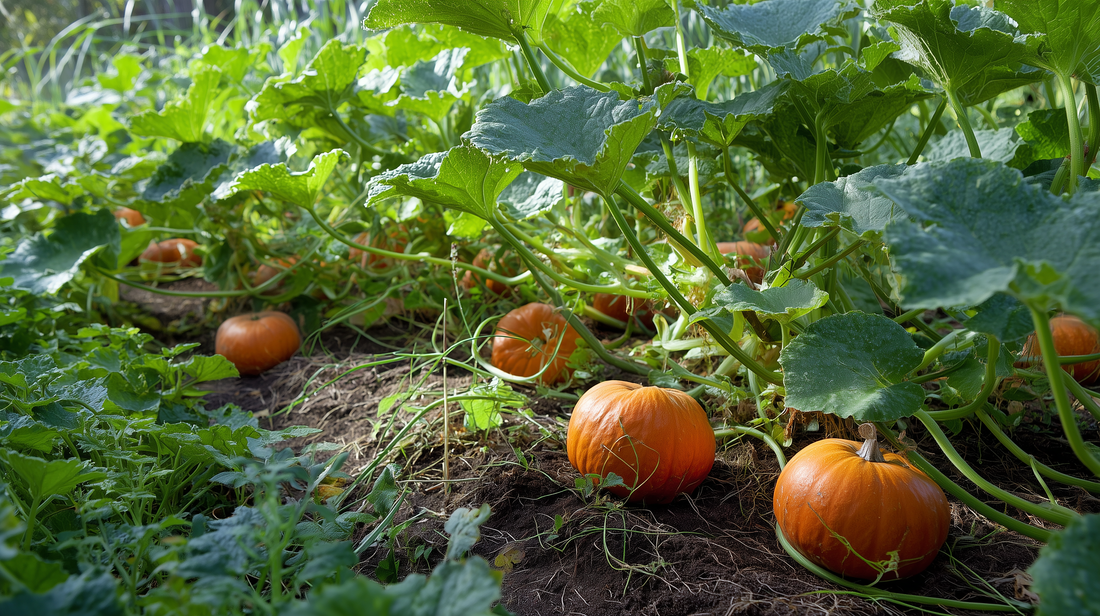 Sugar Pie Pumpkin - Organo Republic seeds store Sugar Pie Pumpkin