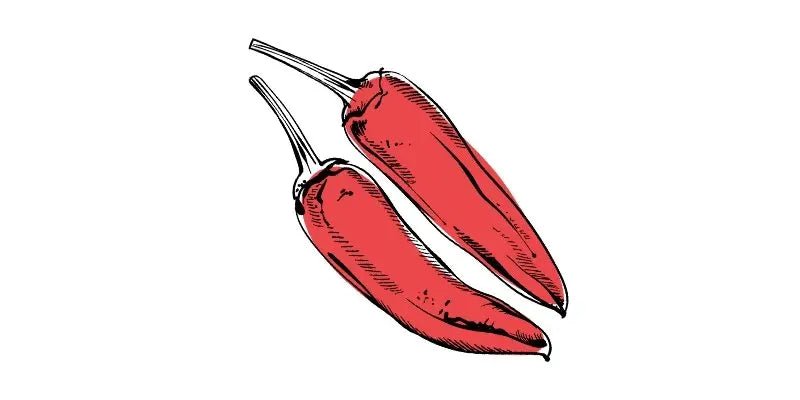 Small Red Chili Pepper - Organo Republic seeds store Small Red Chili Pepper