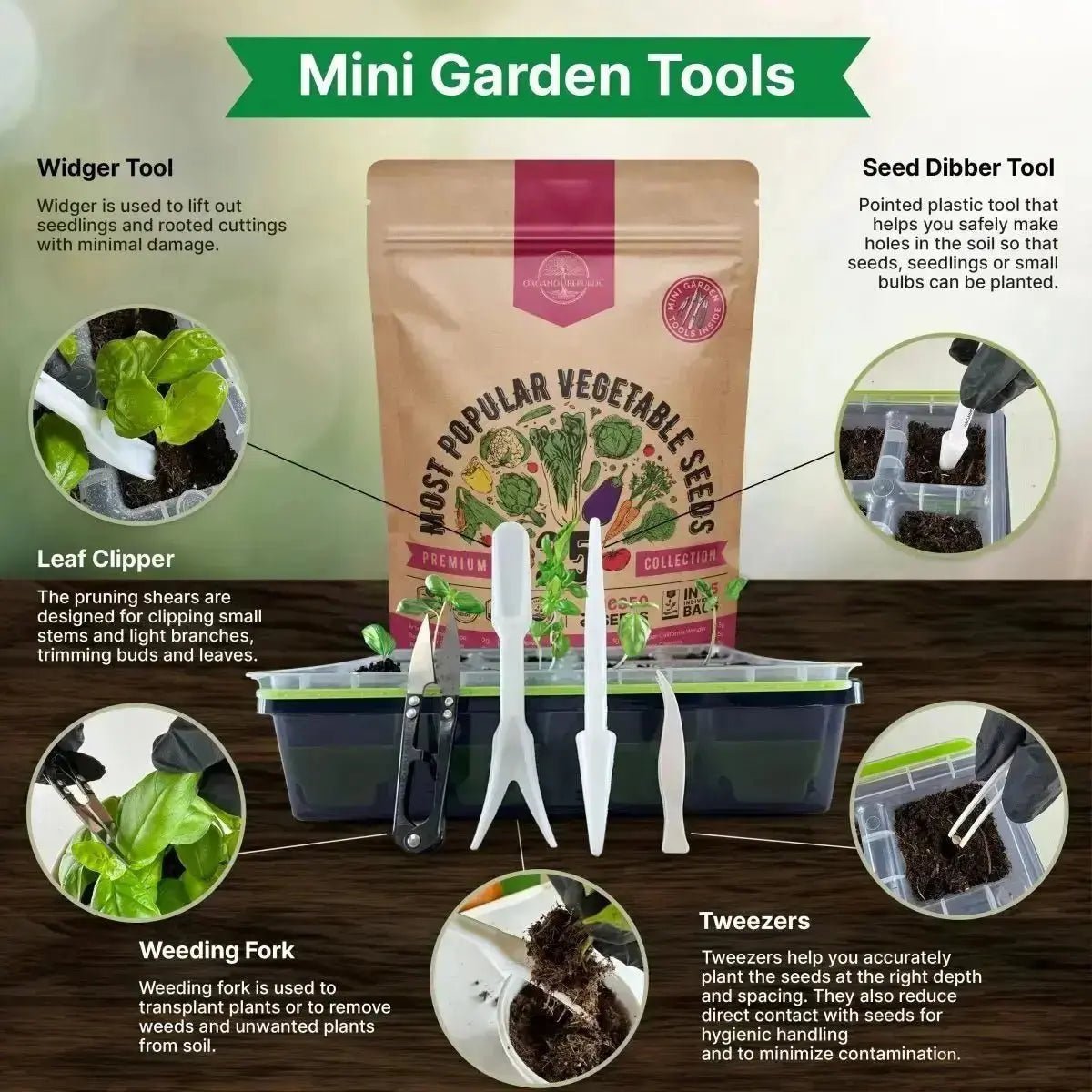 25 Most Popular Vegetable Seeds Variety Pack - Organo Republic seeds store 25 Most Popular Vegetable Seeds Variety Pack