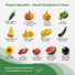 25 Summer Fruit & Vegetable Seeds Variety Pack - 1800+ Non GMO Heirloom Seeds in Bulk Individual Seed Packets, Rare Vegetable Garden Seeds. - Organo Republic