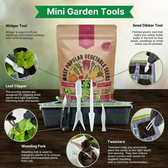 55 Vegetable Seeds Variety Pack - Organo Republic seeds store 55 Vegetable Seeds Variety Pack