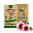 Echinacea Seeds Pack 5.5 G - Over 1000 Non-GMO Heirloom Echinacea Seeds for Planting Herbs in Individual Seed Packet, Herbs Seeds for Planting Home Garden Indoor & Outdoor Gardening - Organo Republic
