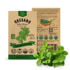 Italian Vulgare Oregano Seeds Pack 0.25G - Organo Republic seeds store Italian Vulgare Oregano Seeds Pack 0.25G