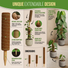 Moss Pole Monstera Plant Support Stakes - 26.4