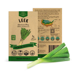 Onion Leek Seeds Pack 1G - Organo Republic seeds store Onion Leek Seeds Pack 1G
