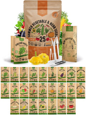 25 Herbs & Vegetables