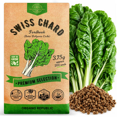 Fordhook Giant Swiss Chard Seeds – Non-GMO Heirloom