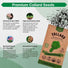 Collard Georgia Southern Seeds Pack 5G - Over 1900 Non - GMO Heirloom Collard Seeds for Planting Vegetable in Individual Seed Packet Vegetables Seeds for Planting Home Garden Indoor & Outdoor Gardening - Organo Republic