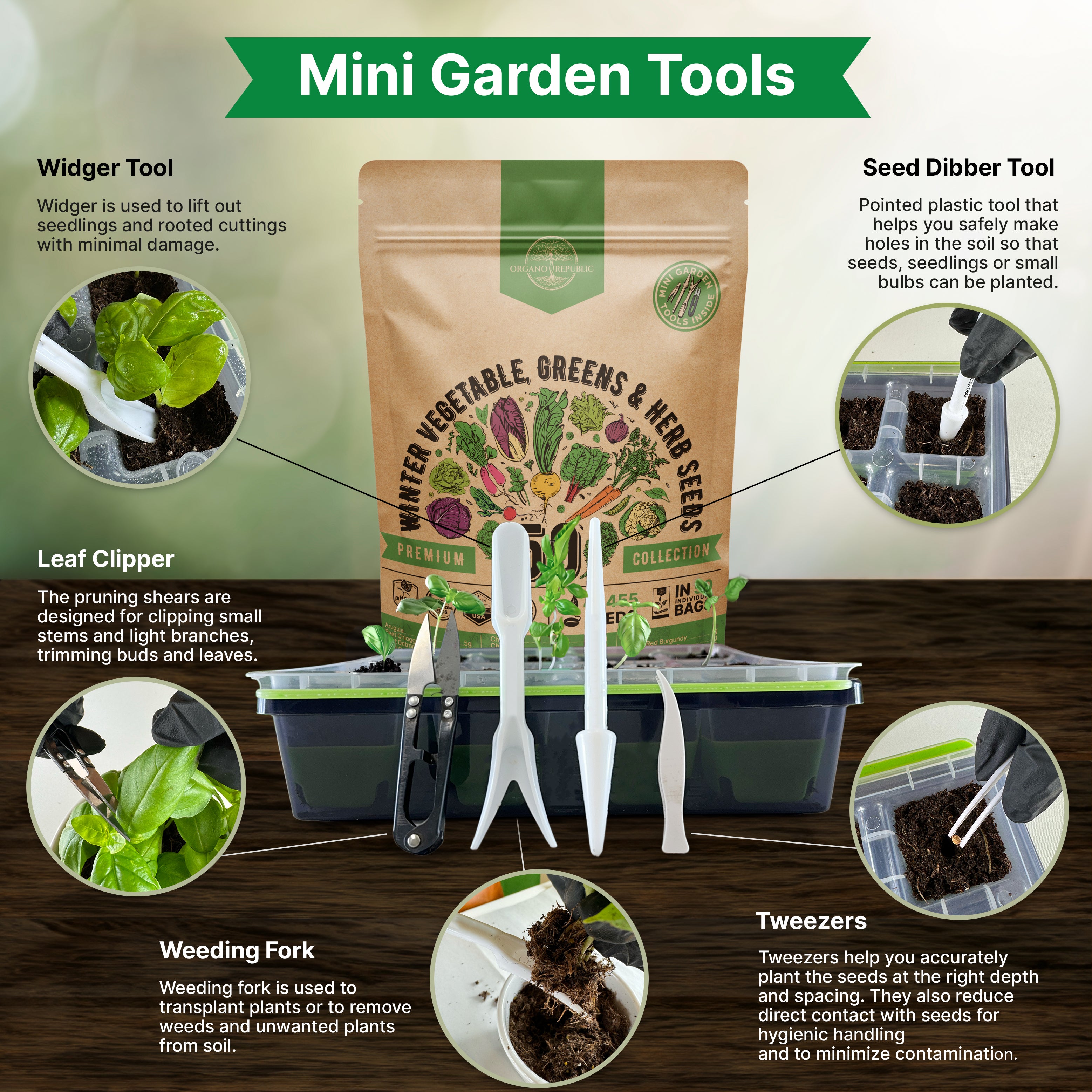 50 Winter Vegetable Garden Seeds Variety Pack - Organo Republic seeds store 50 Winter Vegetable Garden Seeds Variety Pack