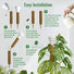Moss Pole Monstera Plant Support Stakes - 26.4