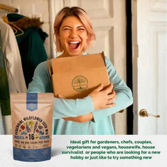 16 Perennial Wildflower Seeds Mix - Organo Republic seeds store 16 Perennial Wildflower Seeds Mix