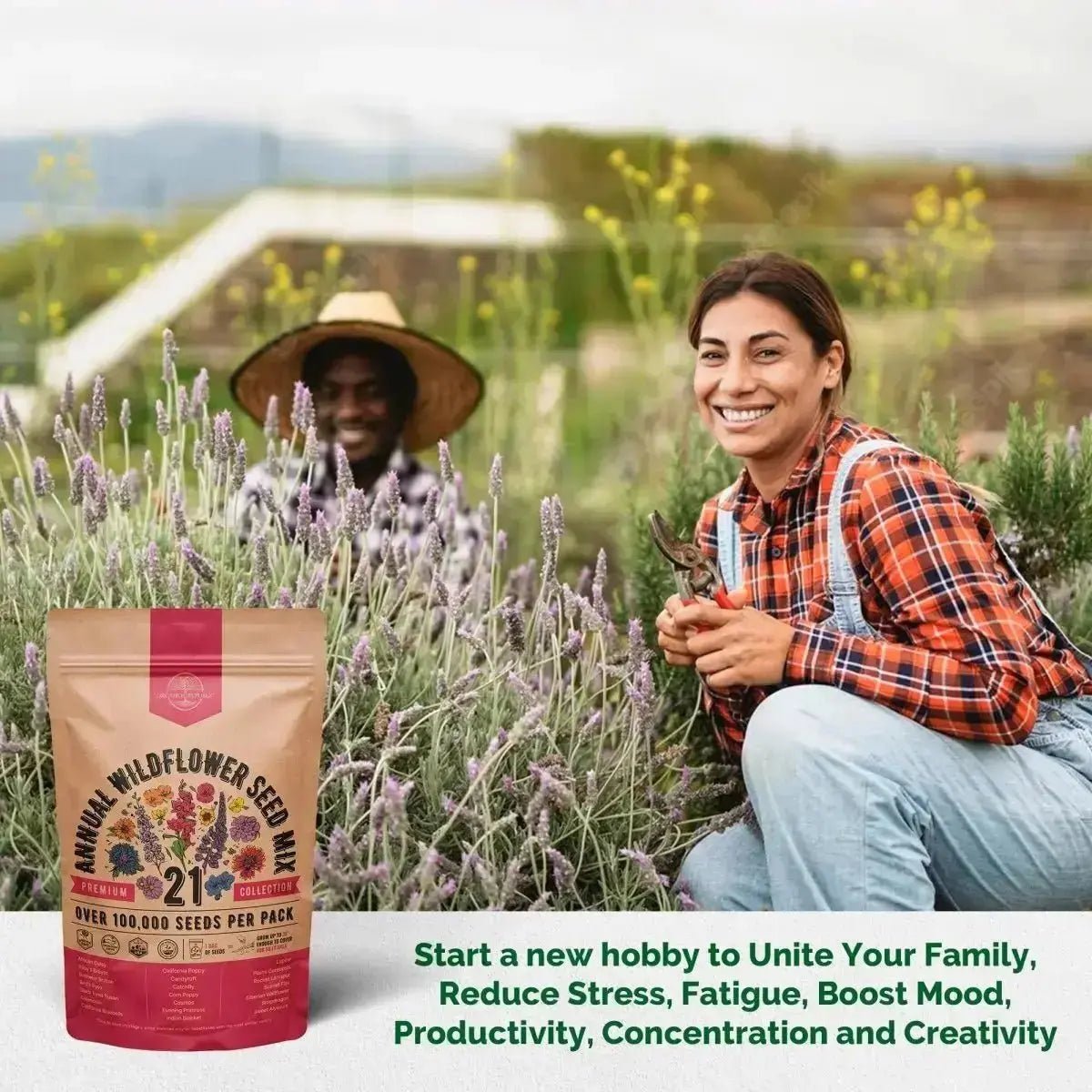 21 Annual Wildflower Seeds Mix - Organo Republic seeds store 21 Annual Wildflower Seeds Mix