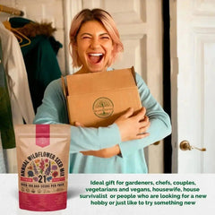 21 Annual Wildflower Seeds Mix - Organo Republic seeds store 21 Annual Wildflower Seeds Mix