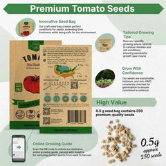 Red Beefsteak Tomato Seeds Pack 0.5G - Organo Republic seeds store Red Beefsteak Tomato Seeds Pack 0.5G