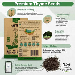Thyme Seeds Pack 0.5 G - Organo Republic seeds store Thyme Seeds Pack 0.5 G
