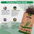 Thyme Seeds Pack 0.5 G - Over 1,350 Non - GMO Heirloom Thyme Seeds for Planting Herbs in Individual Seed Packet, Herbs Seeds for Planting Home Garden Indoor & Outdoor Gardening - Organo Republic