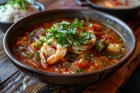 Basic Seafood Gumbo - Organo Republic