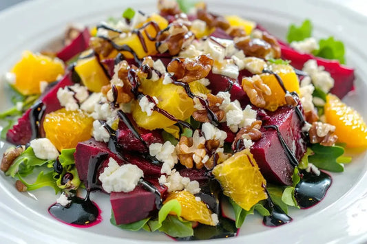 Beet Salad With Goat Cheese - Organo Republic