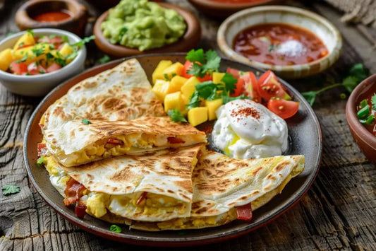 Breakfast Quesadillas - Organo Republic