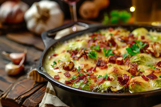Brussels Sprouts Gratin - Organo Republic