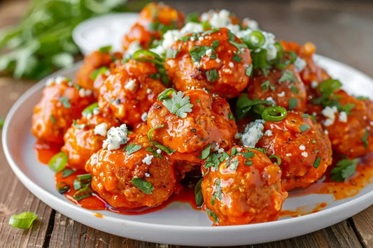 Buffalo Chicken Meatballs - Organo Republic