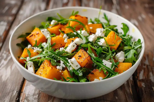 Butternut Squash, Feta, And Arugula Salad - Organo Republic