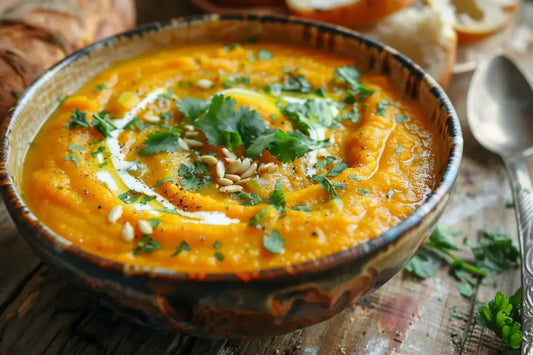 Carrot Parsnip & Ginger Soup - Organo Republic