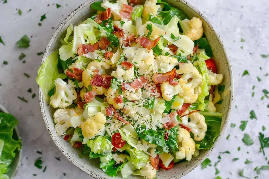 Cauliflower Lettuce Salad - Organo Republic