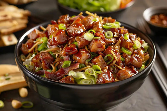 Crunchy Chinese Pork Salad - Organo Republic