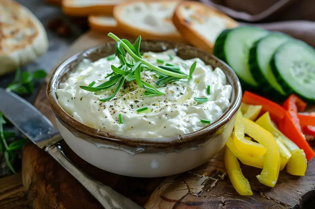 Fresh Tarragon Yogurt Cheese - Organo Republic