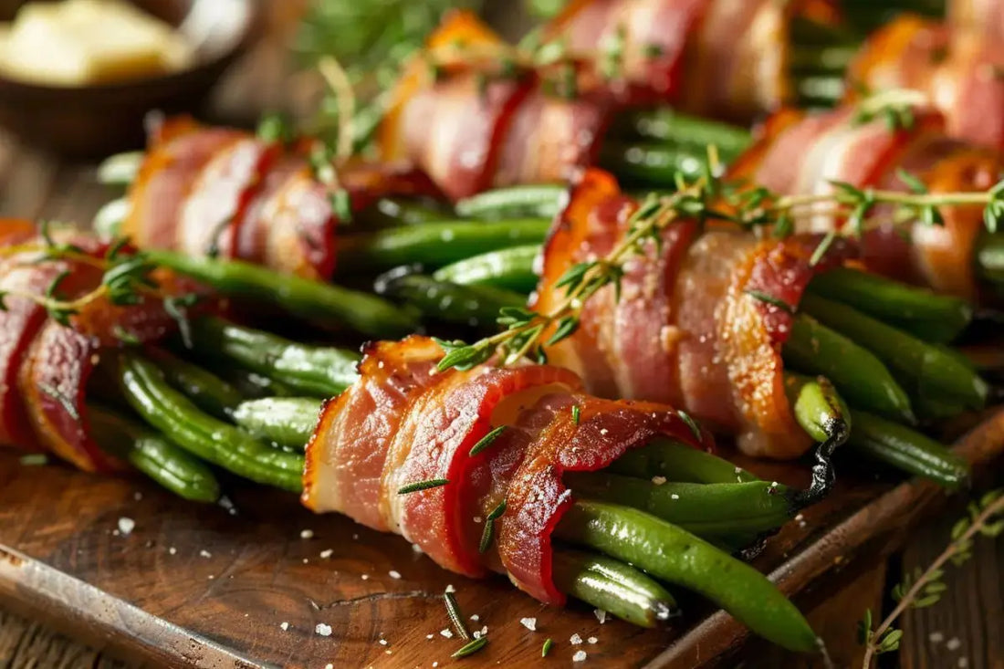 Green Beans With Bacon - Organo Republic