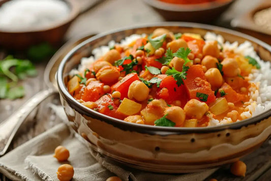 Kohlrabi & Chickpea Curry - Organo Republic