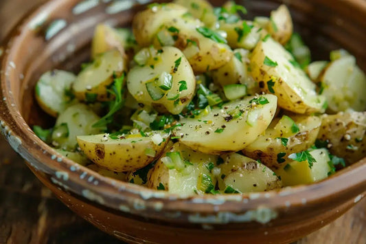Light Potato And Mache Salad - Organo Republic