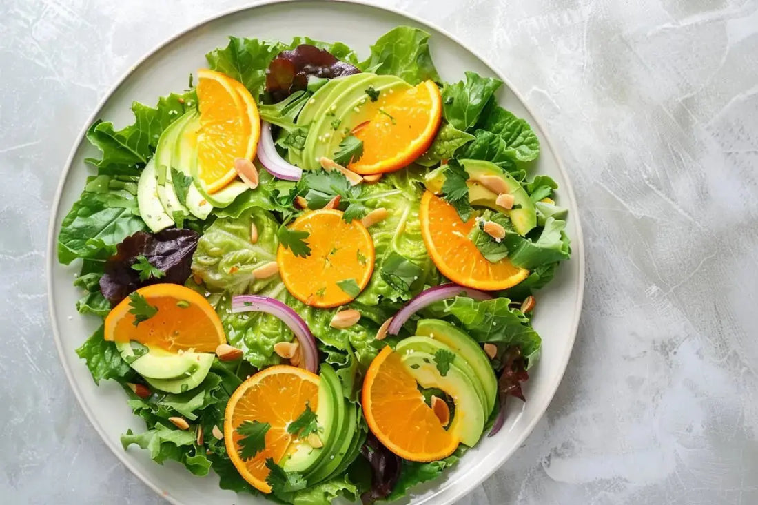 Orange, Avocado & Mache Salad - Organo Republic