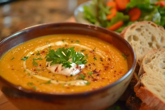 Parsnip & Carrot Ginger Soup - Organo Republic