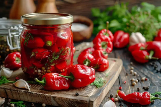 Quick-Pickled Cherry Peppers - Organo Republic