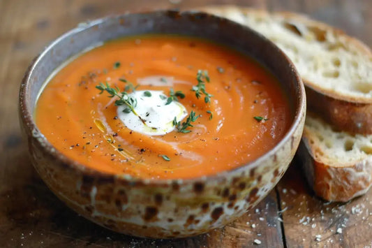 Roasted Carrot Ginger Soup - Organo Republic