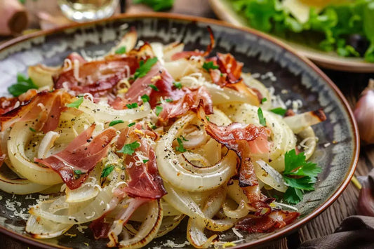 Roasted Fennel & Onions With Prosciutto - Organo Republic