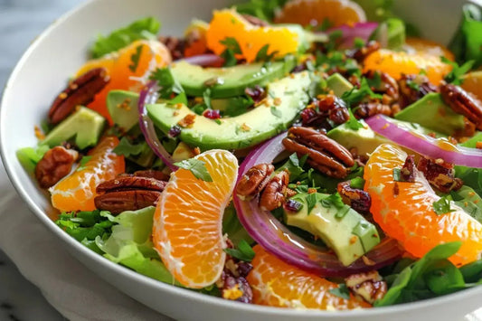 Salad With Buttercrunch Lettuce & Mandarin - Organo Republic