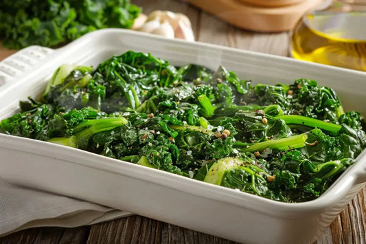 Simple Sauteed Mustard Greens - Organo Republic