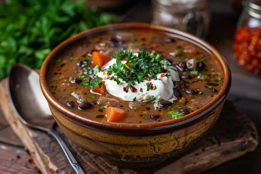 Spicy Black Bean Soup - Organo Republic
