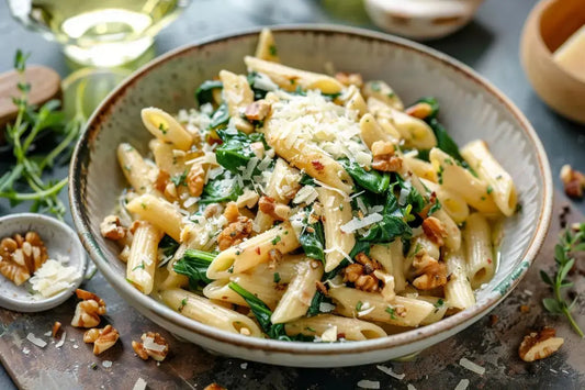 Spring Parsnip & Caramelized Onion Pasta - Organo Republic