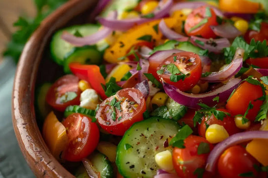 Summer Crunch Salad - Organo Republic