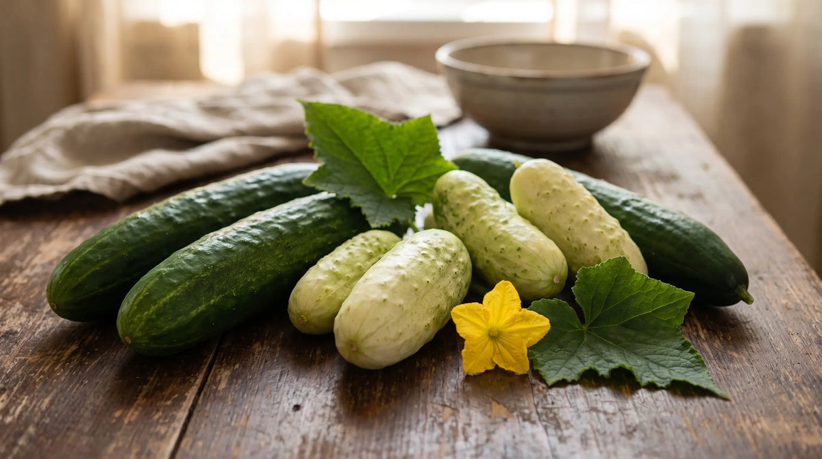 Types of Cucumbers: Slicing, Pickling & Specialty