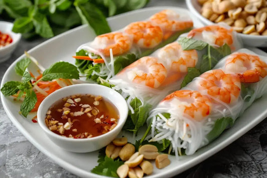Vietnamese Fresh Spring Rolls - Organo Republic