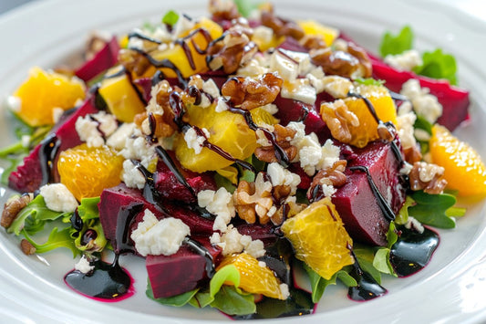 Beet Salad With Goat Cheese - Organo Republic