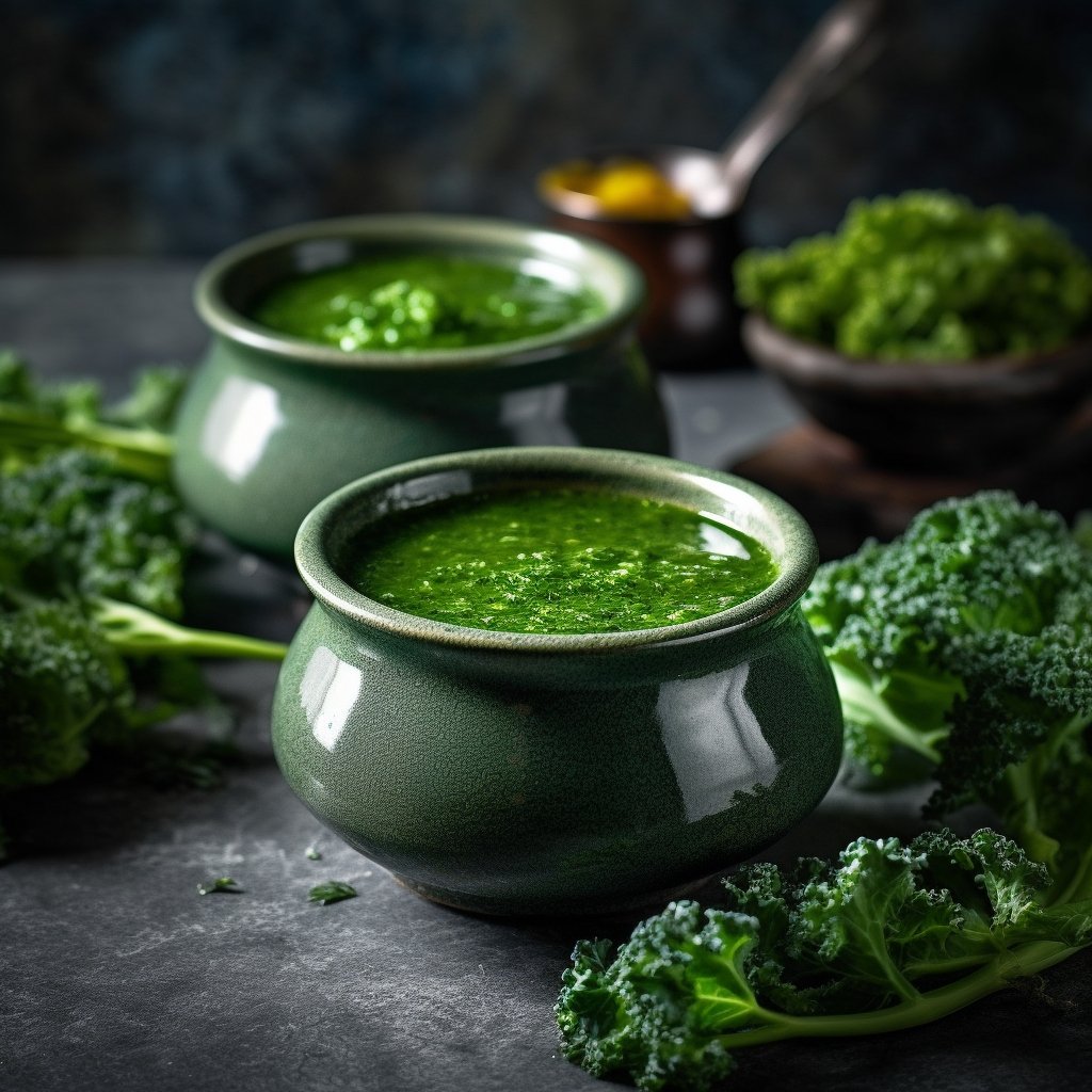 Broccoli, Garlic & Spinach Soup - Organo Republic