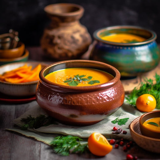 Roasted Carrot Ginger Soup - Organo Republic