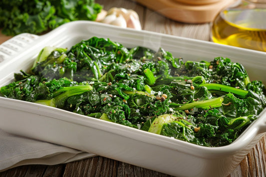 Simple Sauteed Mustard Greens - Organo Republic