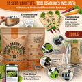 10 Unique Carrot Seeds Variety Pack